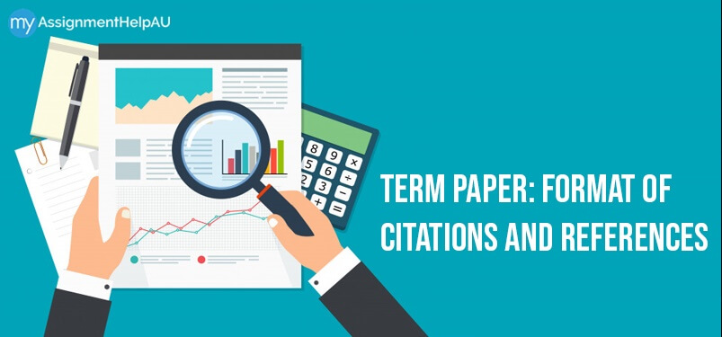 Term Paper: Format of Citations And References