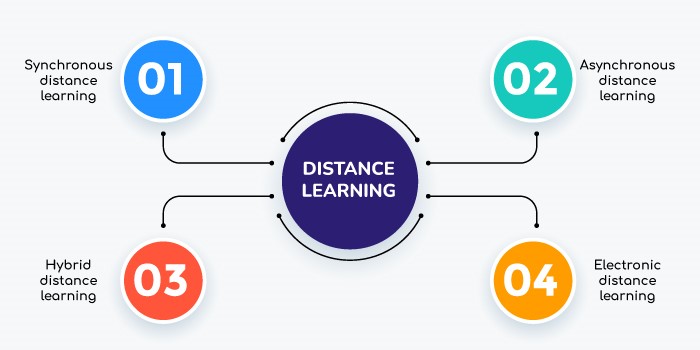 type of distance learning