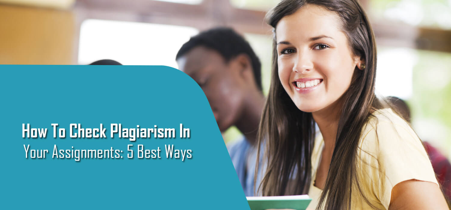 how to check my assignment for plagiarism